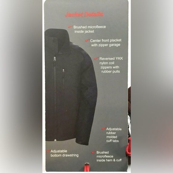 KIRKLAND SIGNATURE XL Men's Burgundy Jacket - Picture 5 of 10